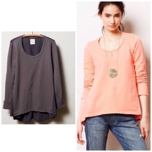 ANTHROPOLOGIE Mixmade Sweatshirt - Picture 2 of 8